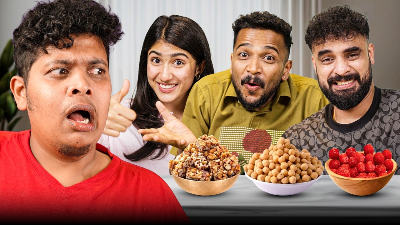 Basil Joseph, Tovino Thomas & Riya Shibu Try Tamil Snacks ❤️🤣 - Irfan&rsquo;s View