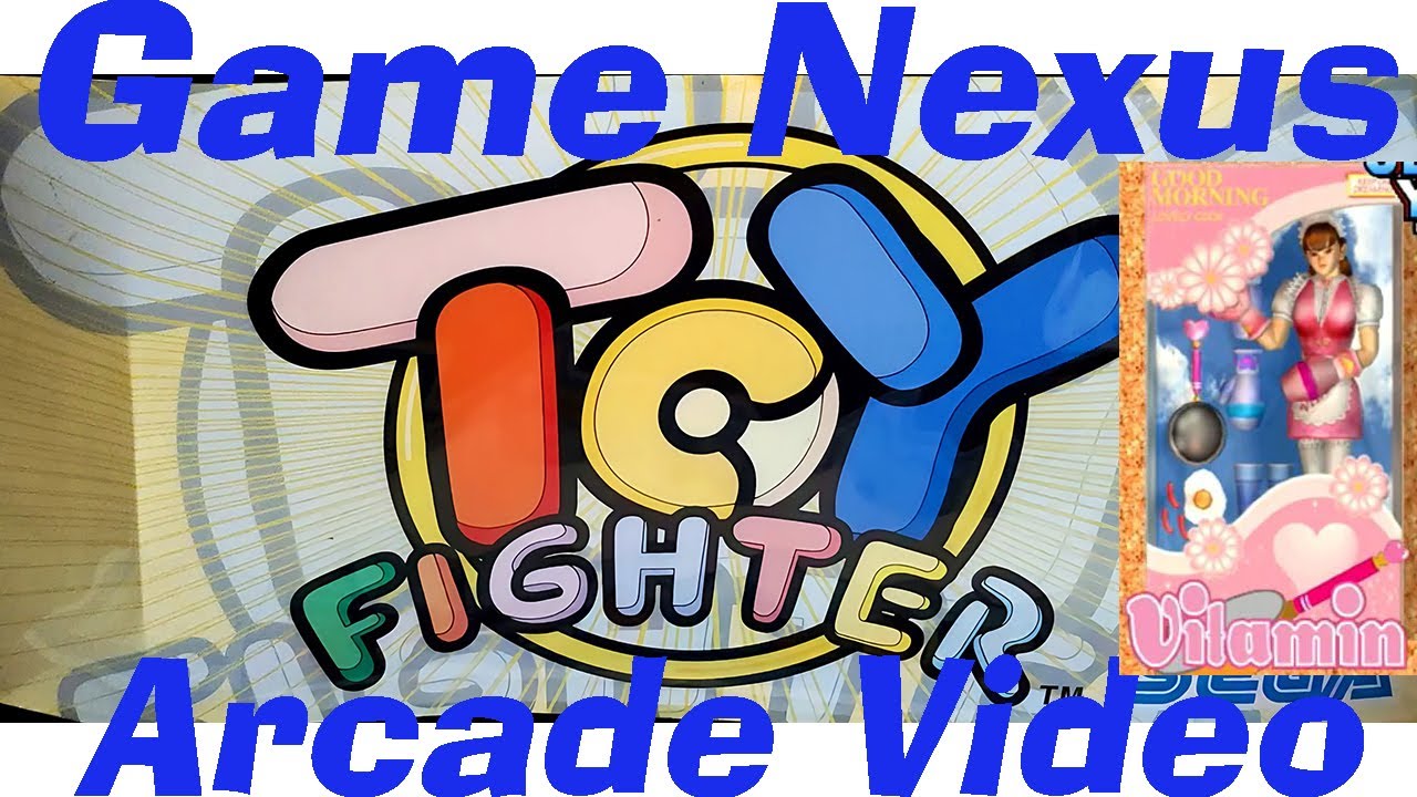 Game Nexus Arcade Video Toy Fighter Vitamin Gameplay (1999 Anchor Inc Sega Naomi) Real HW