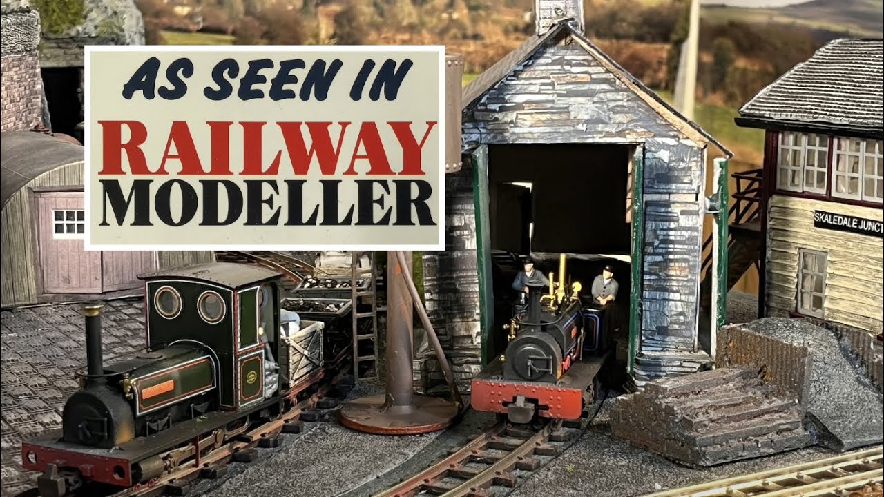 MY NARROW GAUGE OO9 BUILT IN 6 MONTHS FOR A MAGAZINE ARTICLE!!