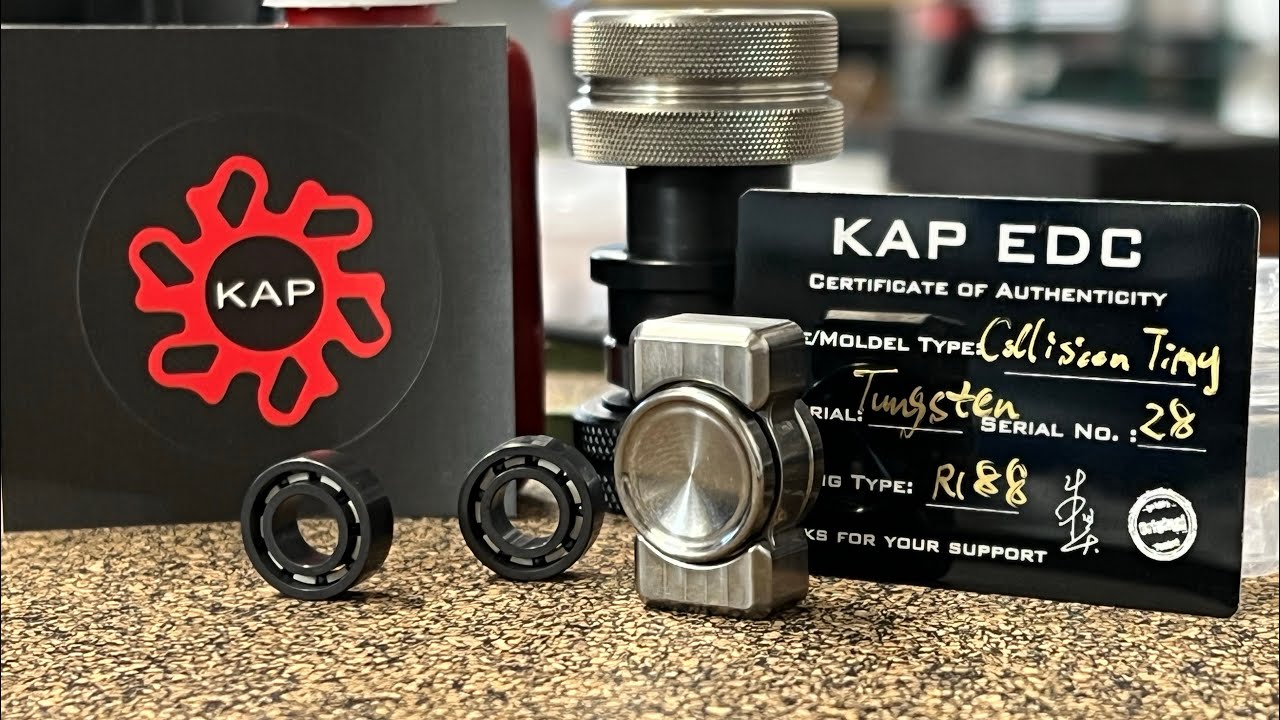 Tungsten Tiny Collision by KAP | Unboxing and Bearing Swaps