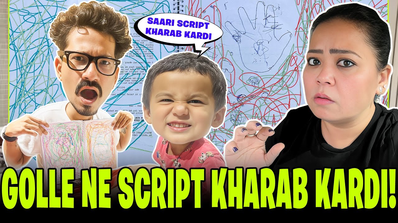Golle Ne Script Kharab Kardi !😮🫢| Bharti Singh | Haarsh Limbachiyaa | Golla