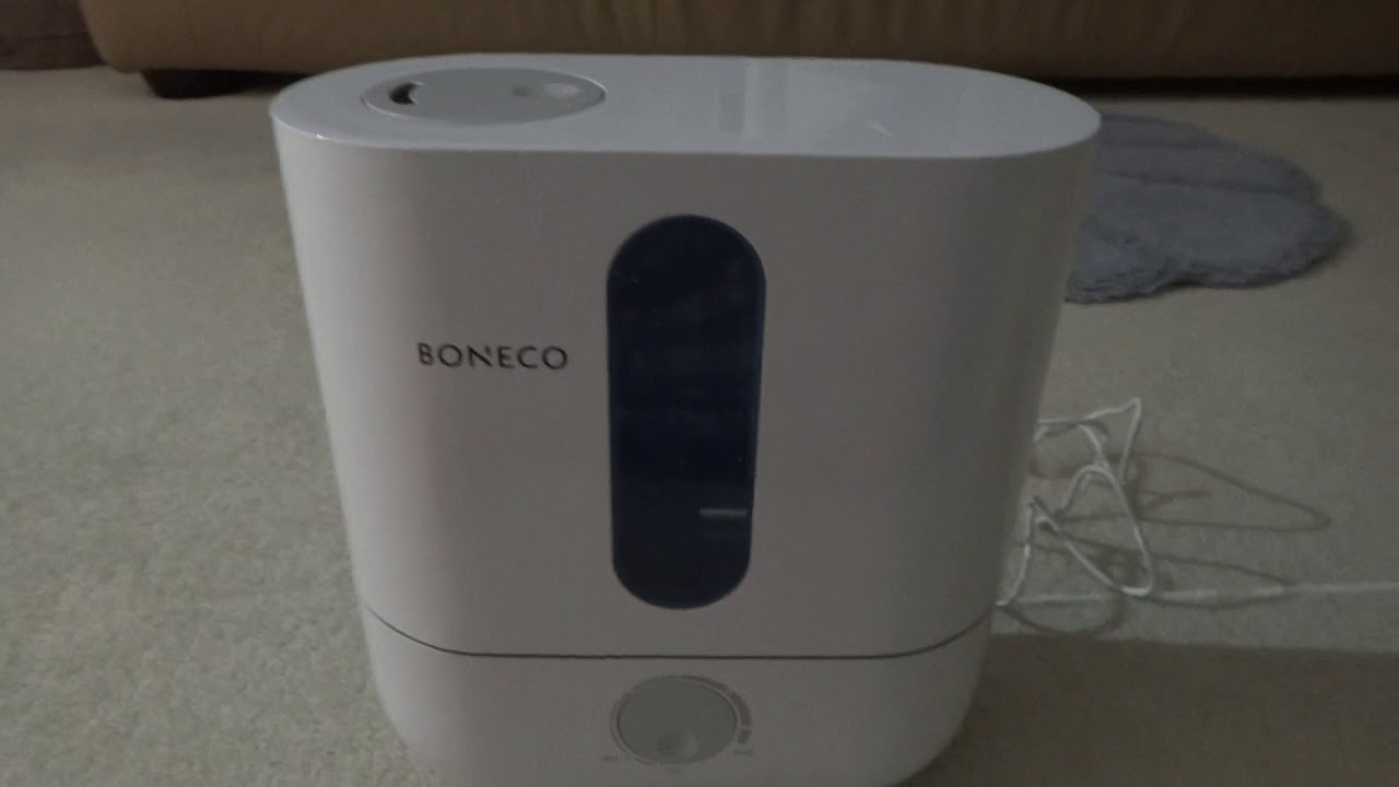 Boneco ultrasonic humidifier model U200 demonstration