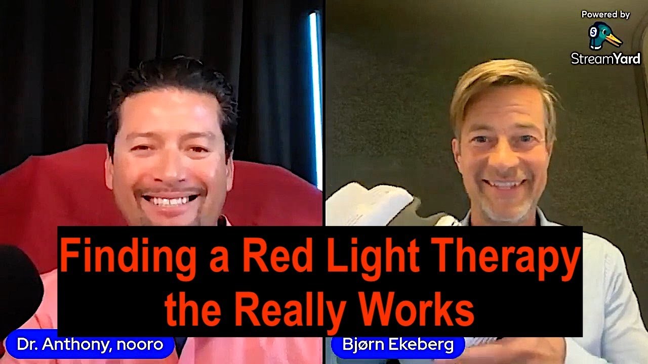Finding a Red Light Therapy that Really Works. Bjørn Ekeberg explains. #crookedspineshow