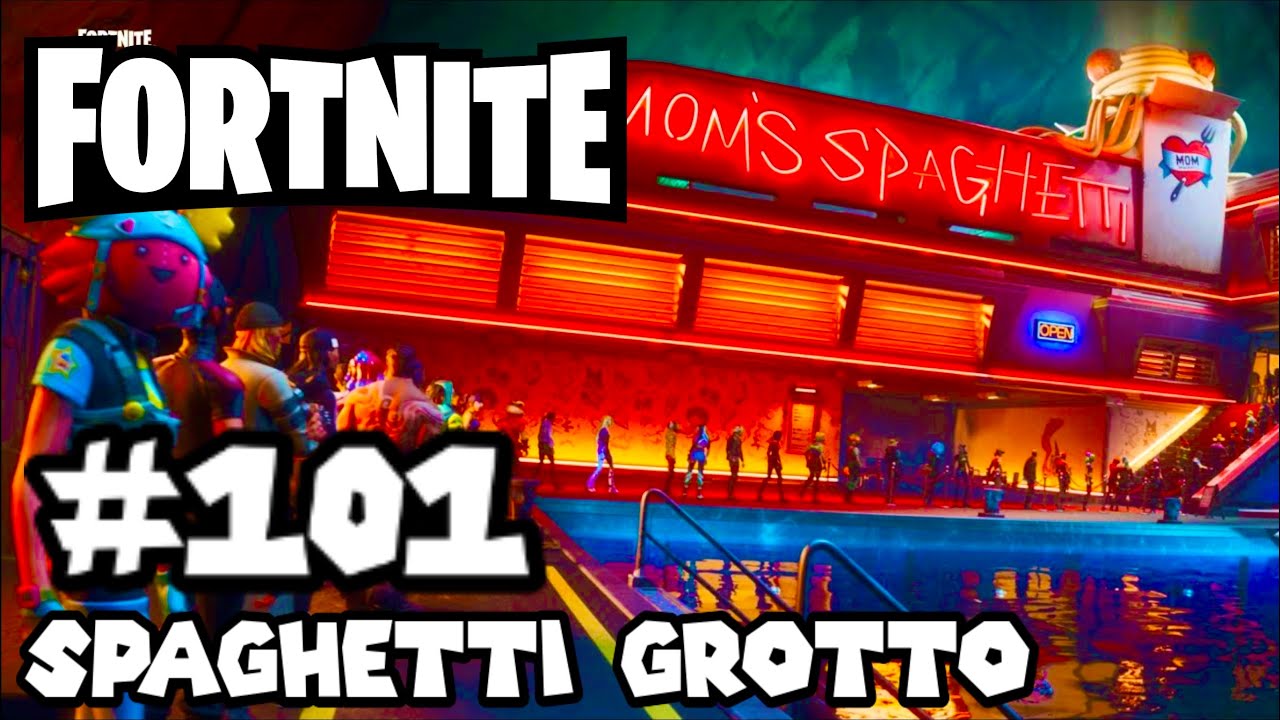 Fortnite: Battle Royale - Part 101 - Spaghetti Grotto!