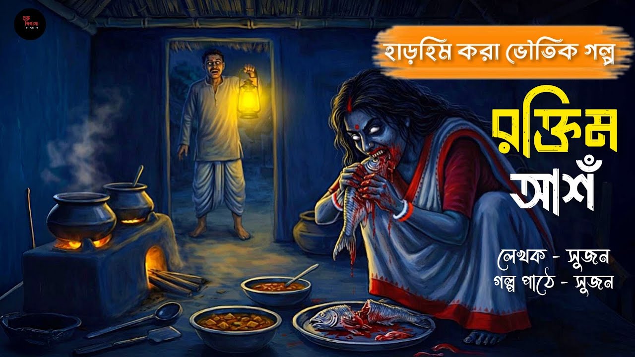 রক্তিম আঁশ | কাঁচা মাছ খেকো সেই অভিশপ্ত বউ | হাড়হিম করা ভৌতিক গল্প | Horror Audio 