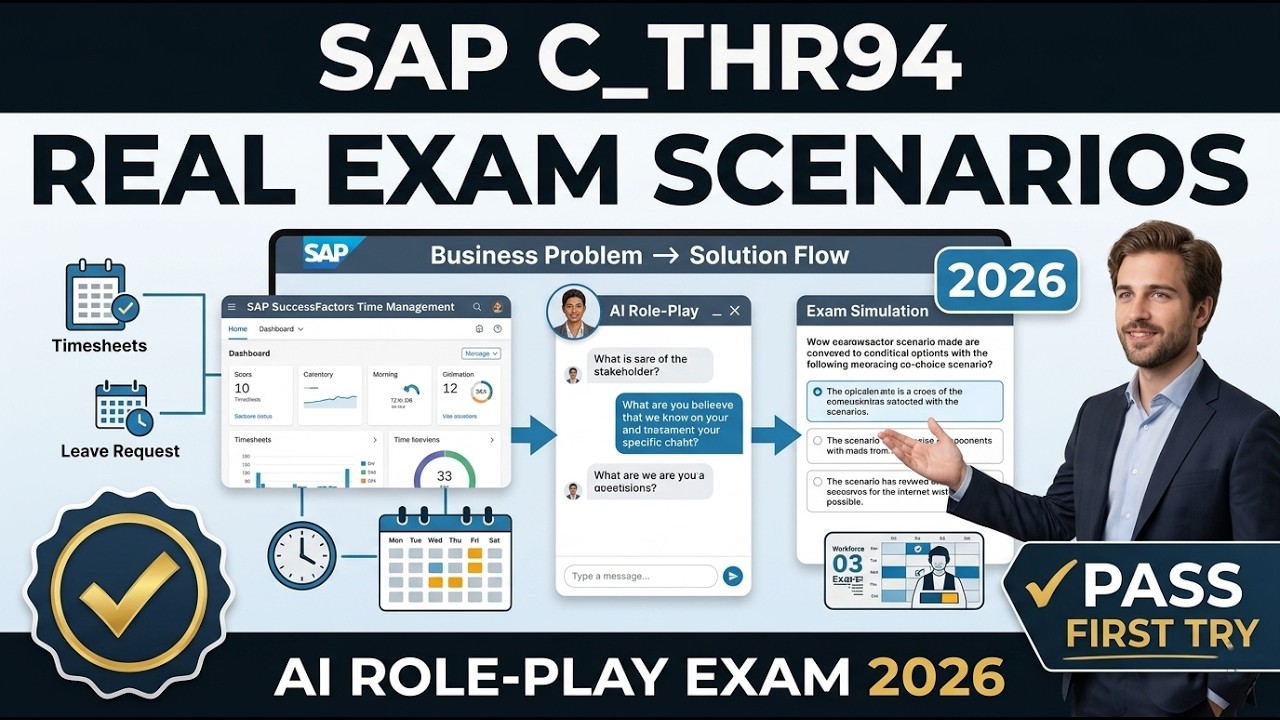 SAP C_THR94 Exam Questions & Answers | SAP SuccessFactors Time Management Exam Prep 2026