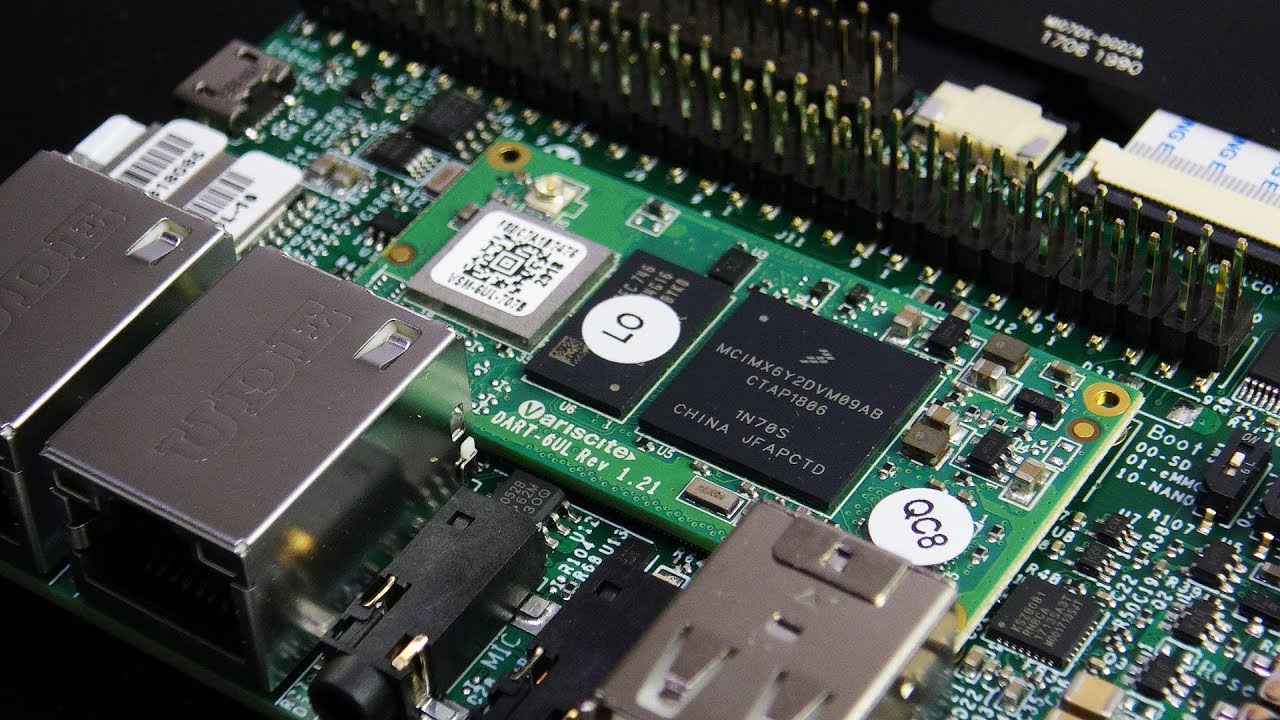 Системы на модуле Variscite на примере DART-6UL DevKit