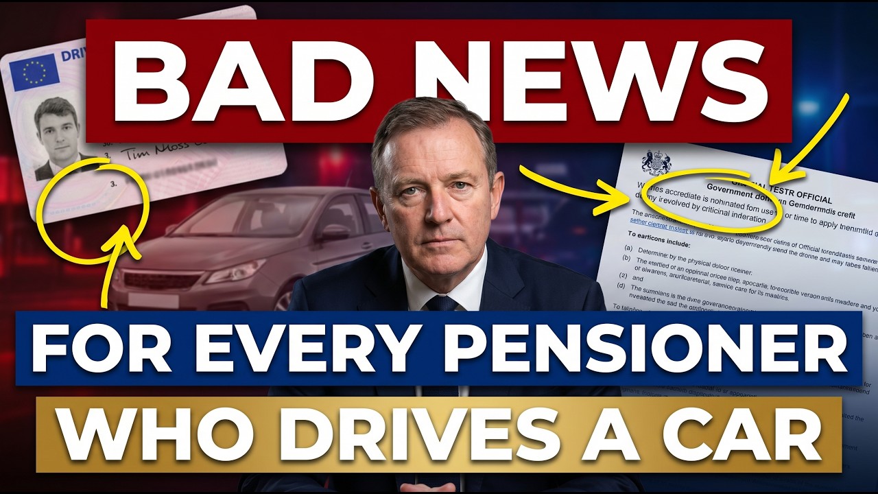 ❌ BAD NEWS For Every Pensioner Who Drives A Car &mdash; New DVLA Rules Are Already In Effect