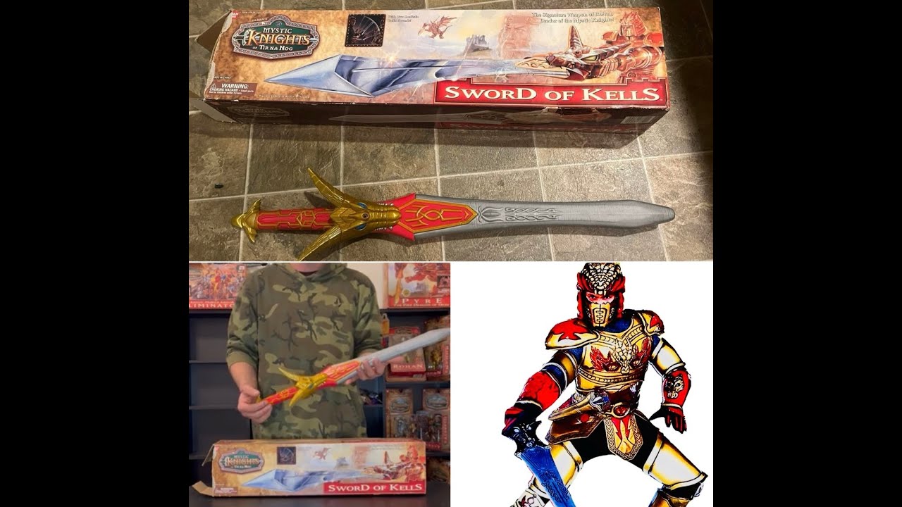 SWORD OF KELLS toy review mystic knights of tir na nog