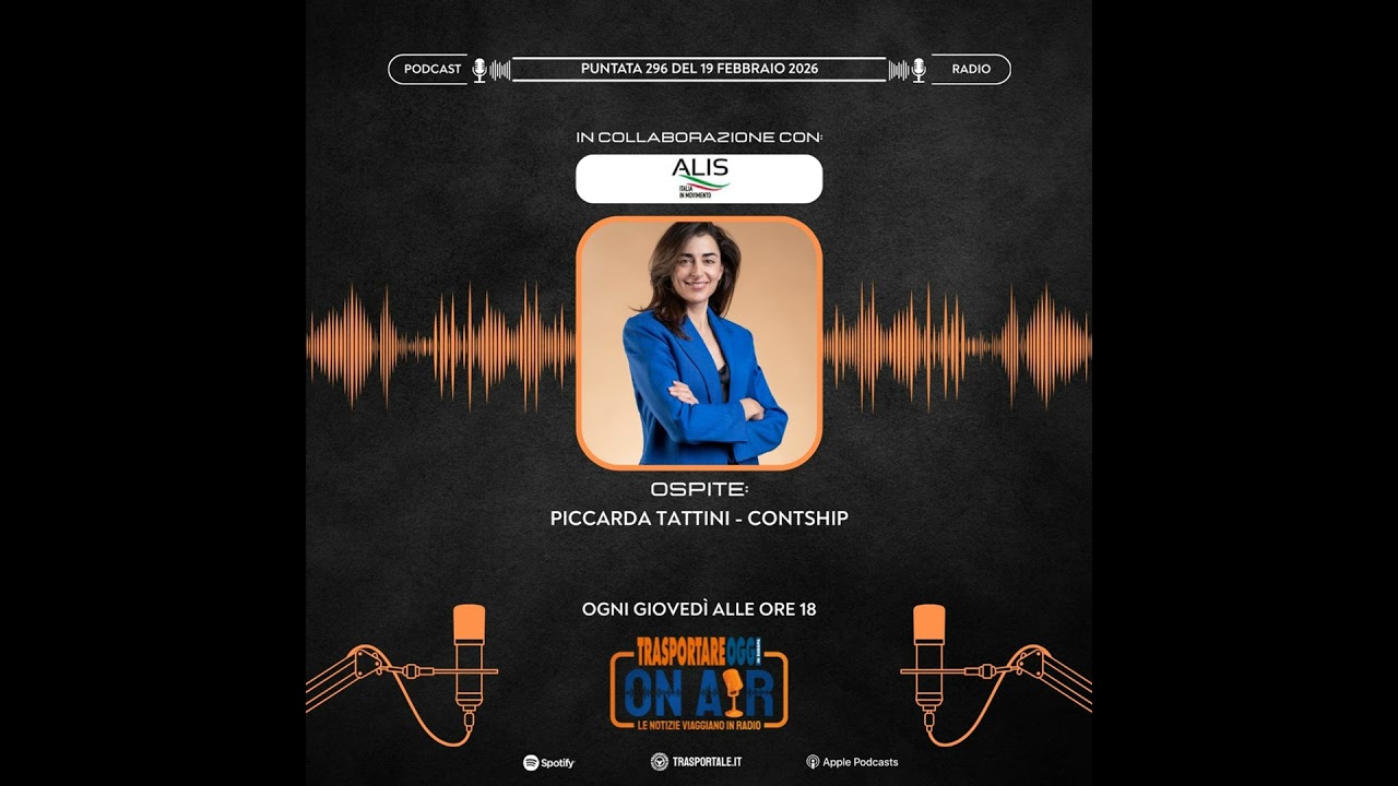 Puntata 296/2026 del 19 febbraio - Ospite: Piccarda Tattini (Contship)