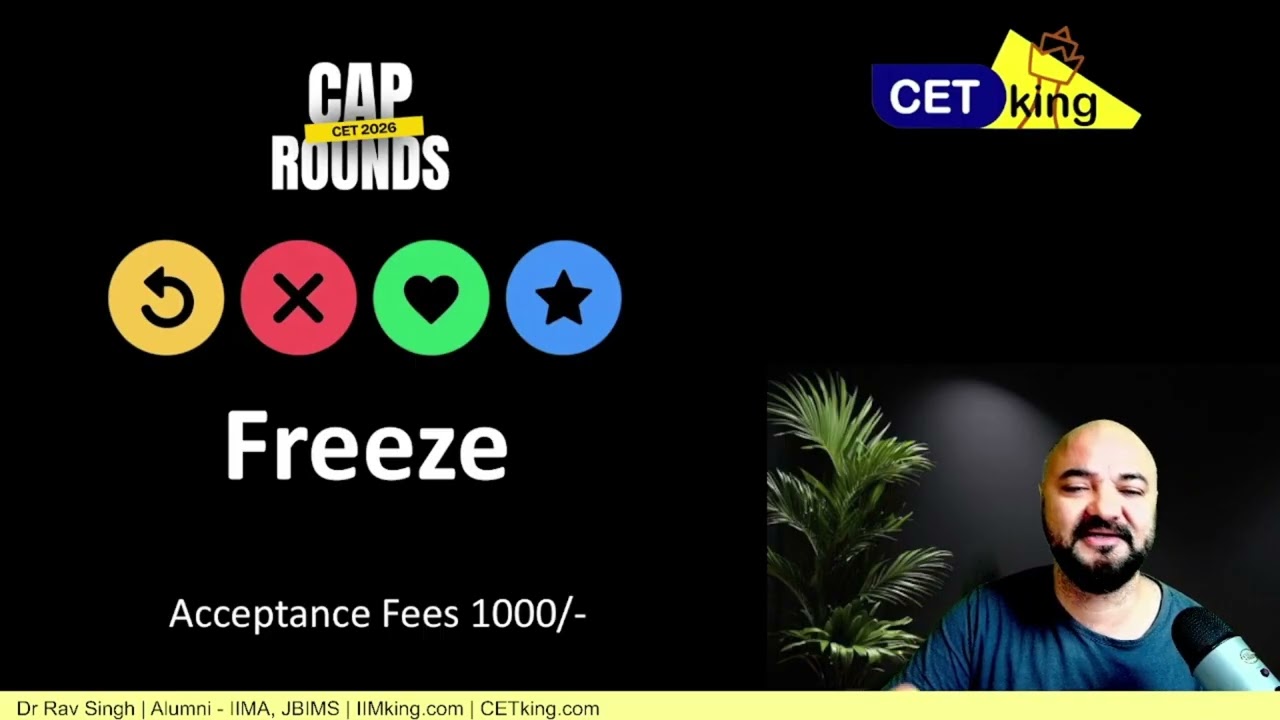 CAP Round 1 Allotment List | 4 Things to do! MBA CET 2026