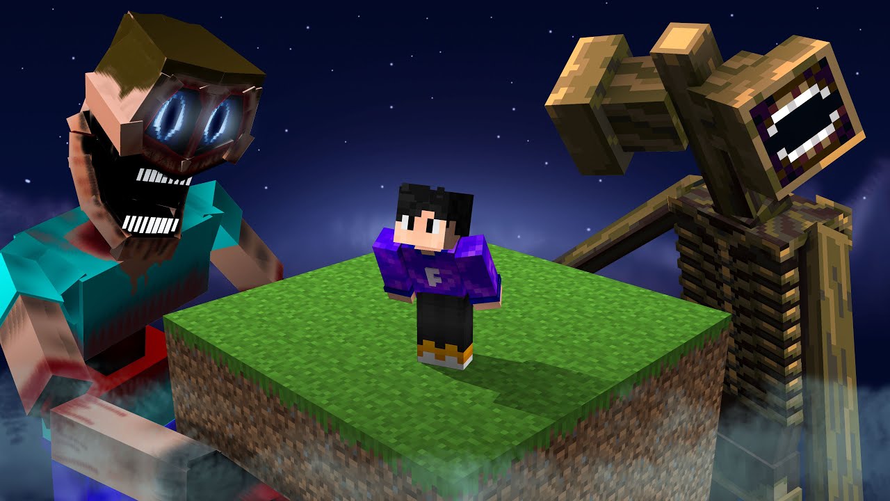 MINECRAFT MAS EU NÃO POSSO SAIR DESSE QUADRADO só que o MUNDO É LOTADO DE MODS DE TERROR!