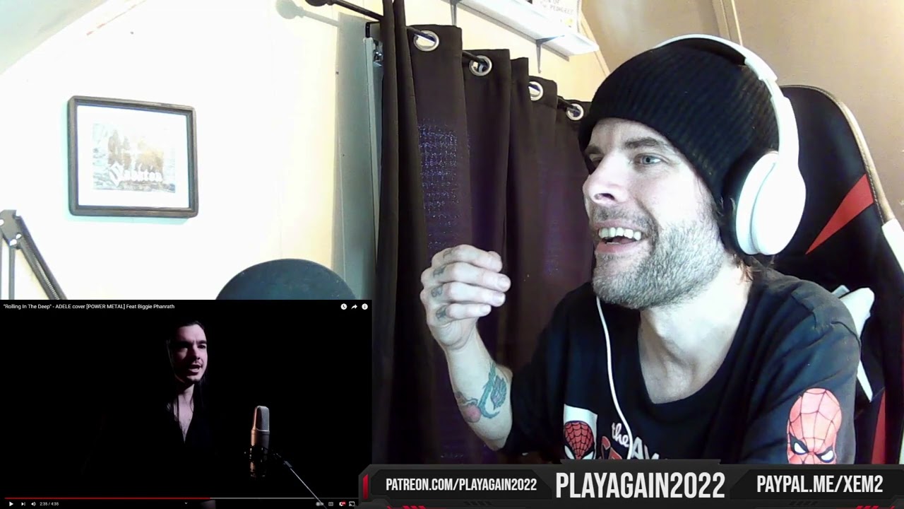 Dan Vasc Ft Biggie Phanrath  - Rolling In The Deep  (First Time Reaction)