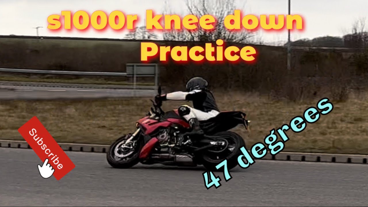 2022 BMW s1000r knee down practice!!