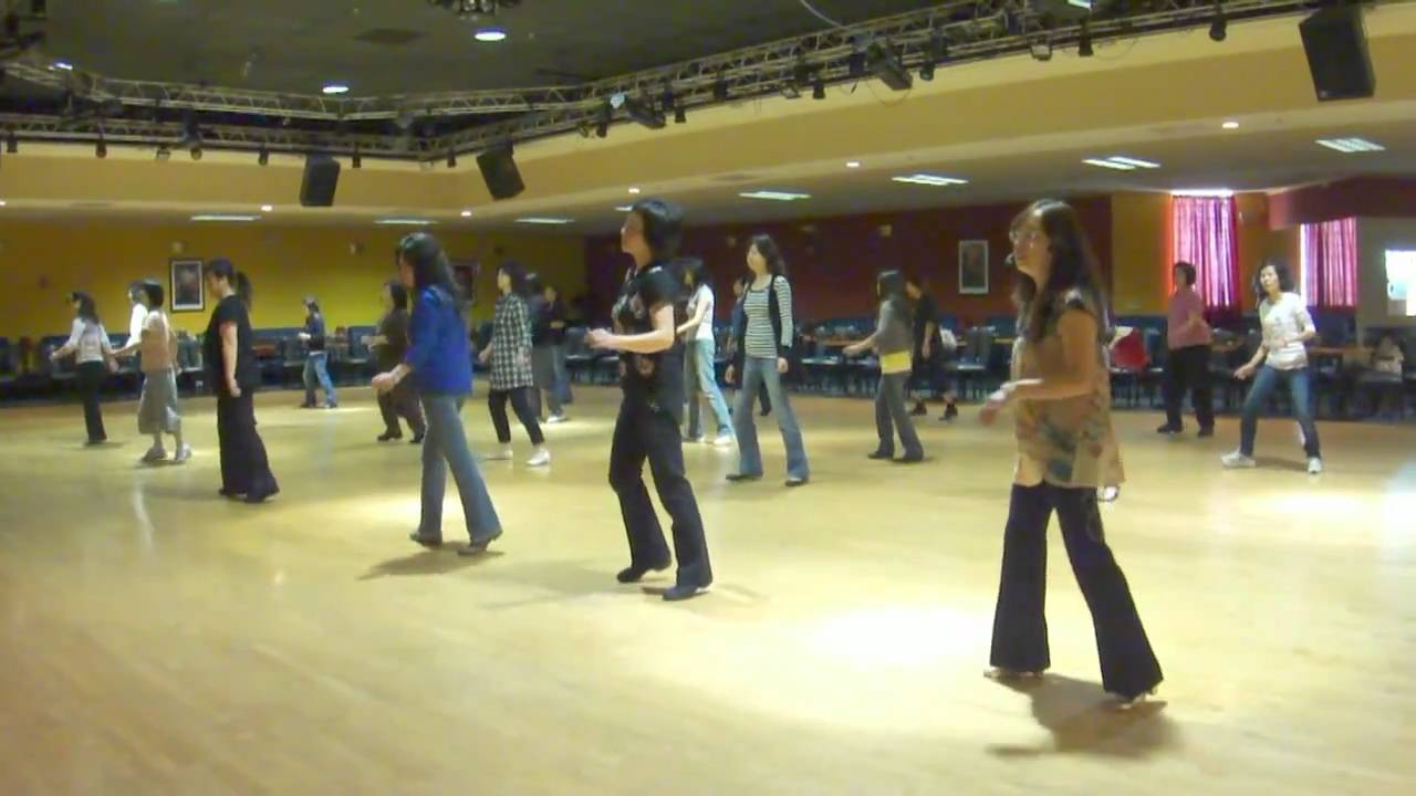 Silk & Satin Line Dance (Demo & Walk Through)