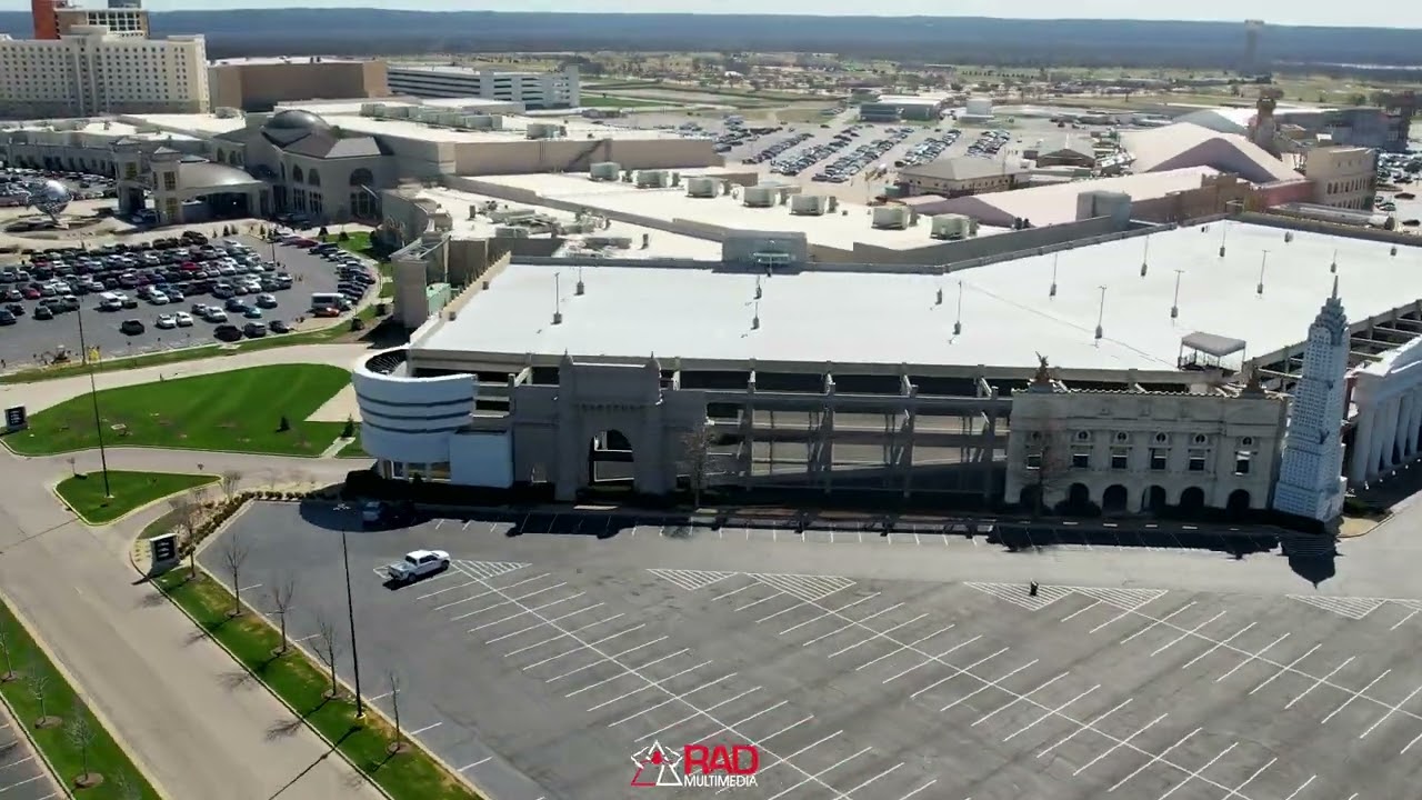 The Biggest Casino in the World! 🏆 Drone Footage of Winstar World Casino, Oklahoma 🎥✨