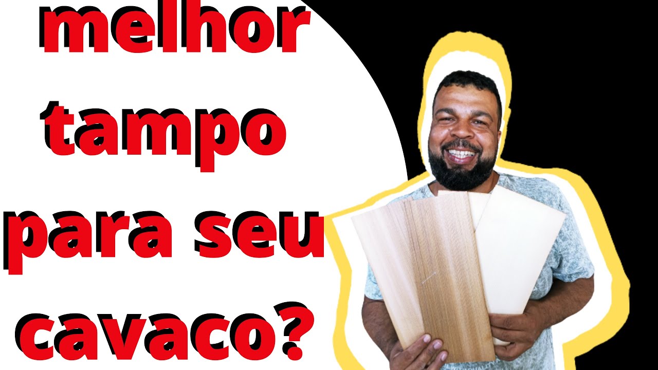QUAL É A MELHOR MADEIRA PARA TAMPO DE CAVAQUINHO/ Qual madeira deixa o som do cavaco mais grave?