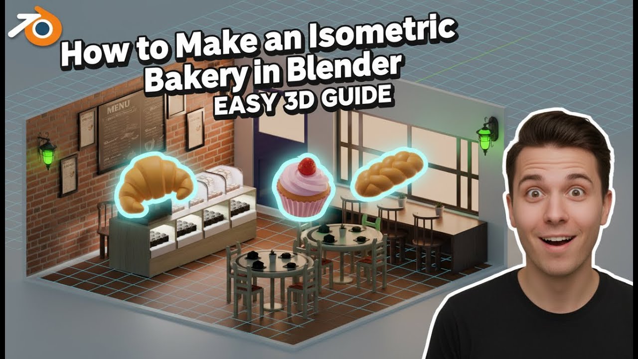 Create Stunning 3D Isometric Rooms in Blender