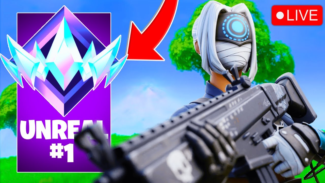 🔴LIVE - BEST RELOAD PLAYER DOMINATING UNREAL RANK