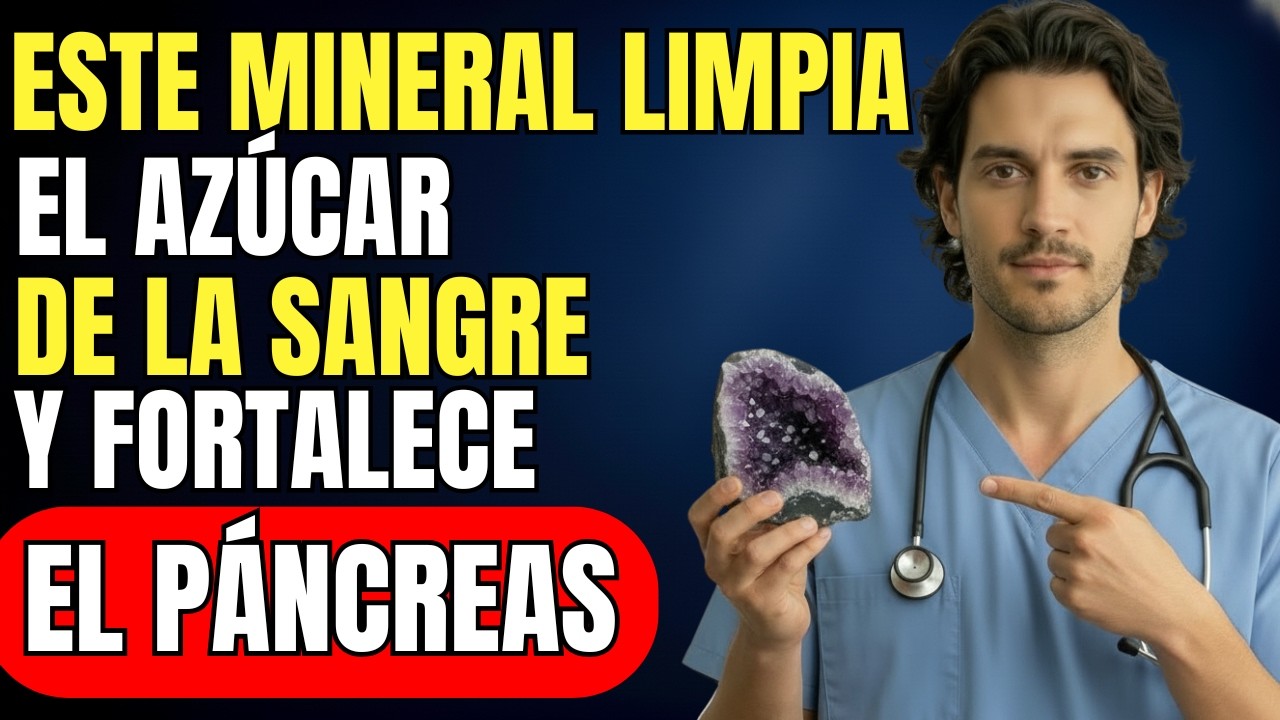 Los 3 Minerales Que Debes Tomar Para Controlar... El AZÚCAR (Detalle) | Salud Para Personas Mayores