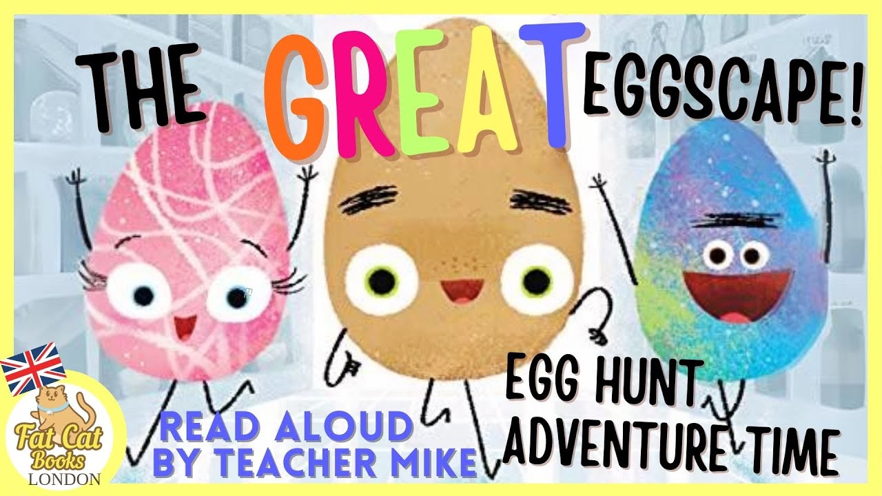 The great eggscape, animated story#readaloud #bedtimestories#toddlers#easter#storytime #kindergarten