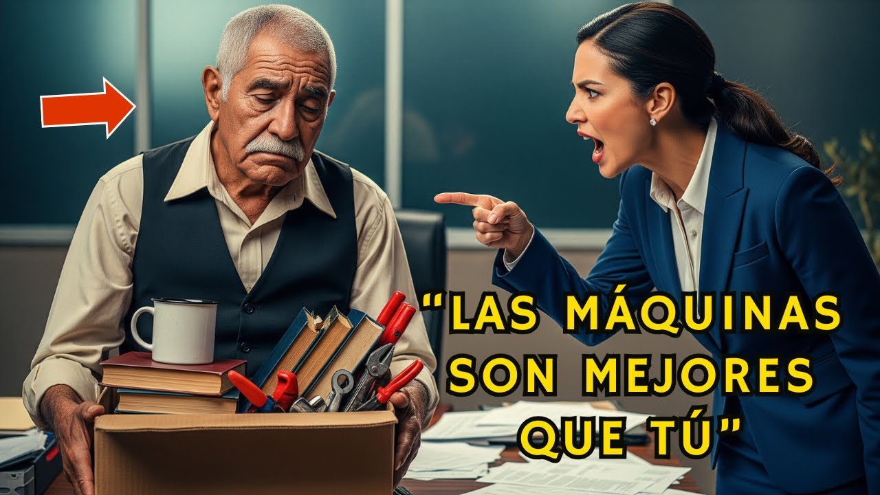 Directora DESPIDE al Portero por Viejo… sin saber que esa noche SALVARÍA la Escuela