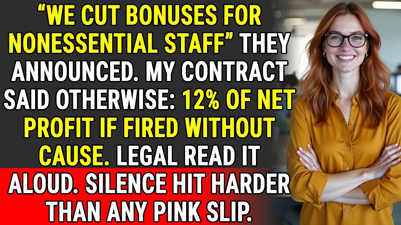 She Was Fired Without Cause-Her Contract Triggered a $1.7M Payout ♟️ | #CorporateEndgame