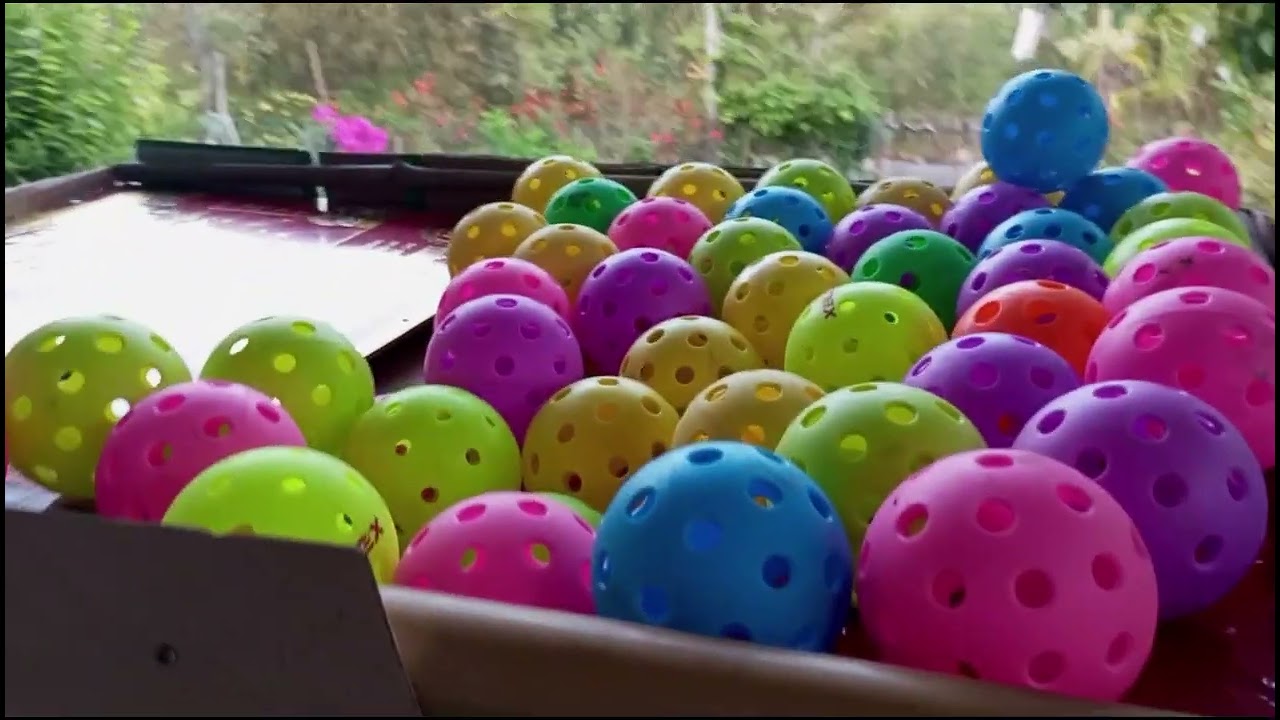 Máy đánh bóng pickleball tự chế  pickleball machine