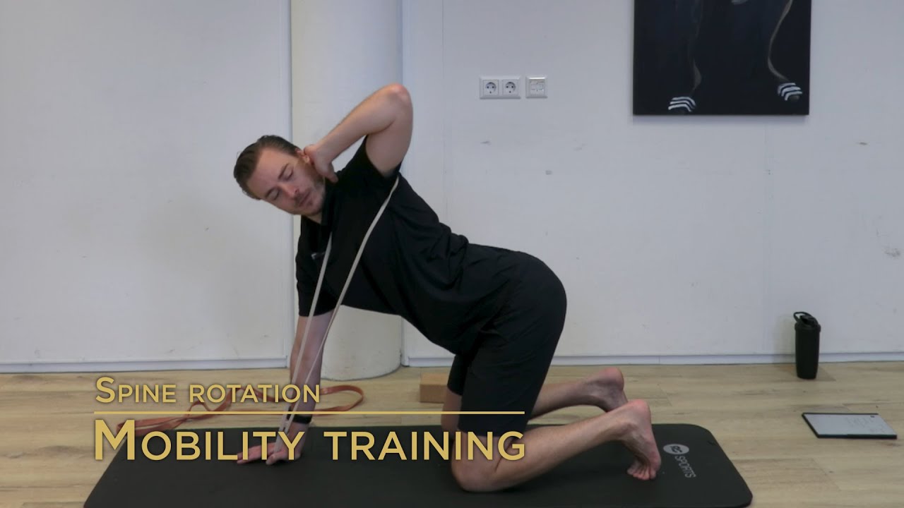 Spine rotation workout