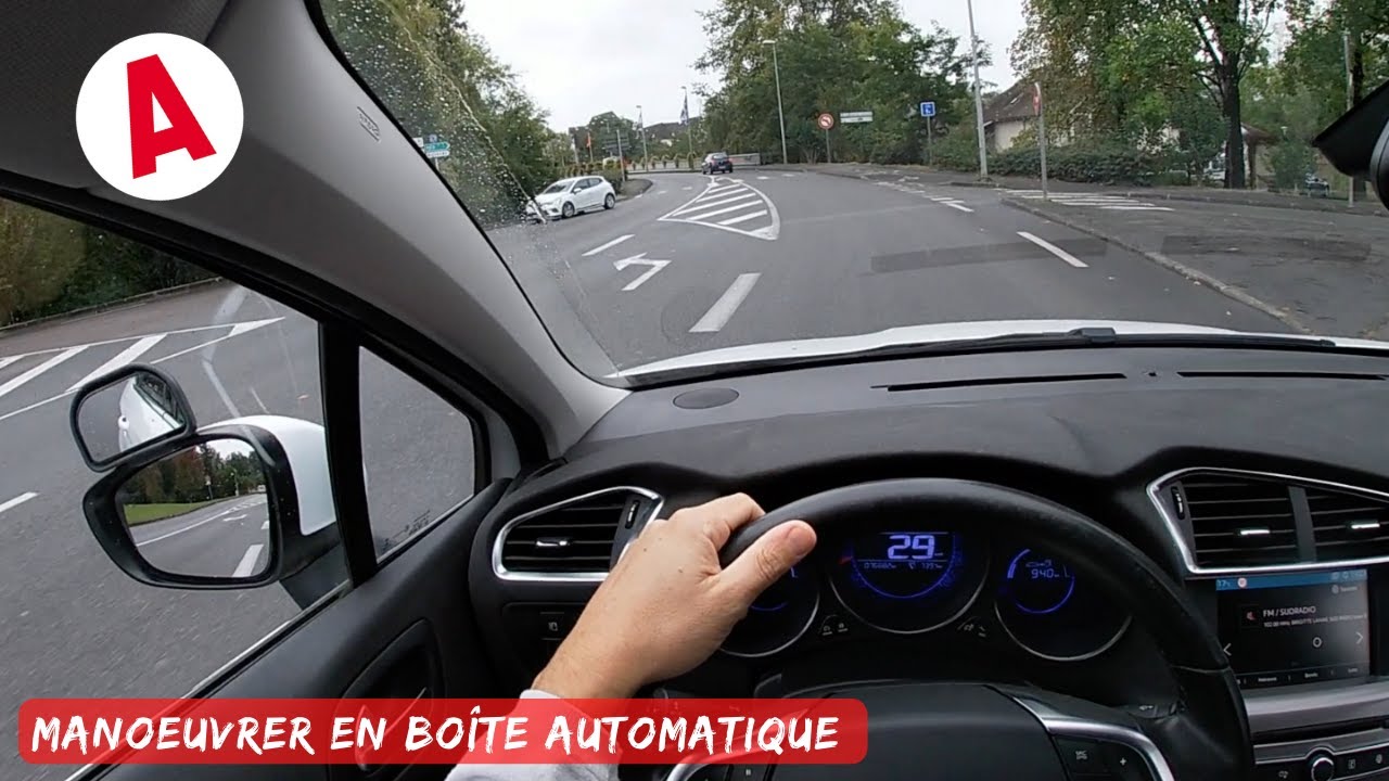 Pourquoi vous devriez passer le permis en BOITE AUTOMATIQUE (+ manoeuvres)