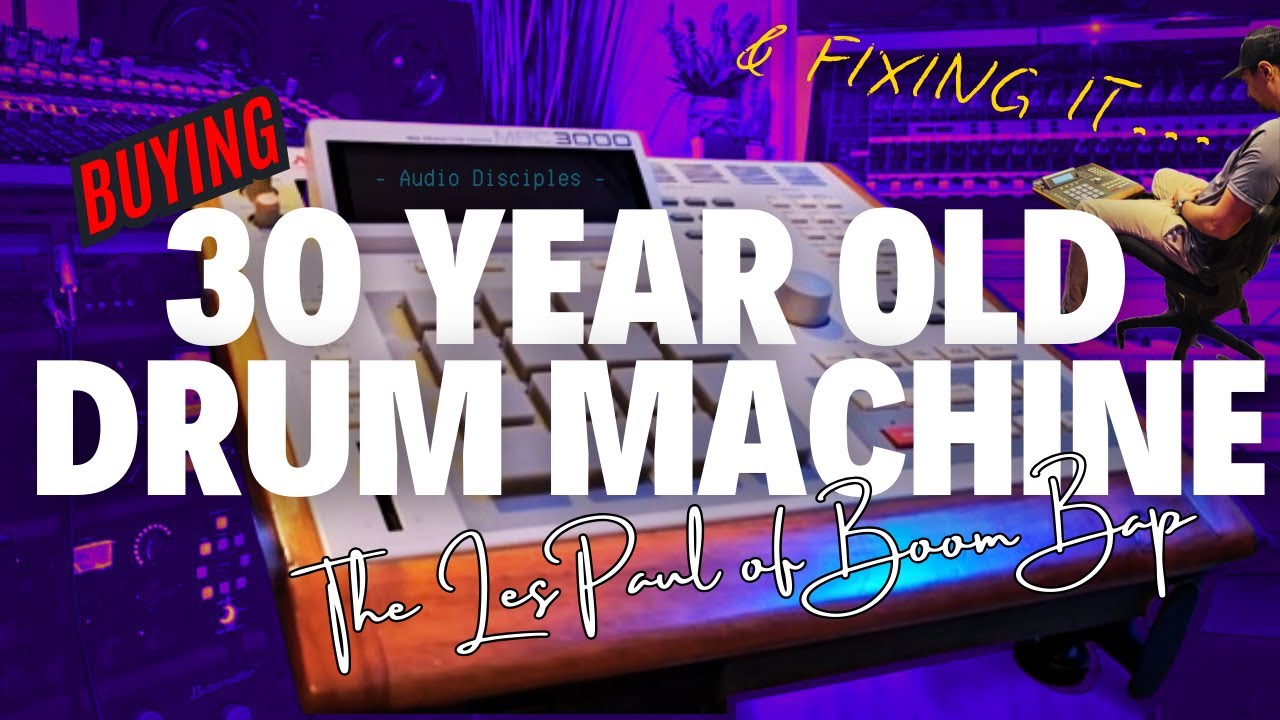 Akai MPC 3000 | Buying & Fixing up the legend in 2025