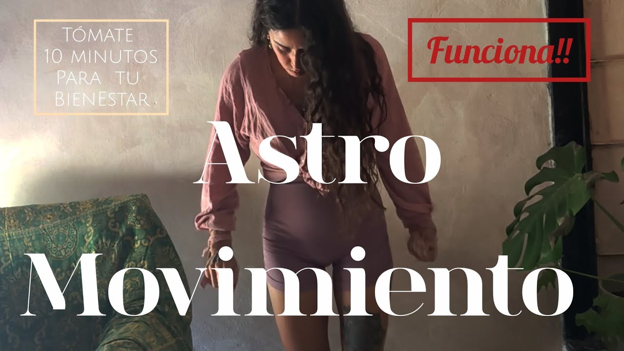 Rutina para tod@s . Equilibra tu energía atravez de esta mini práctica de astro movimiento!