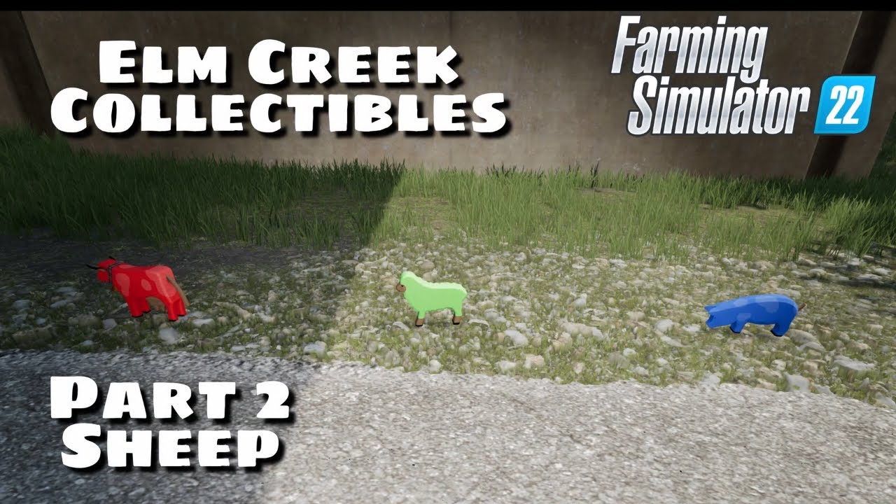 Коллекционные предметы из Элм-Крик | Часть 2: Овцы | Farming Simulator 22