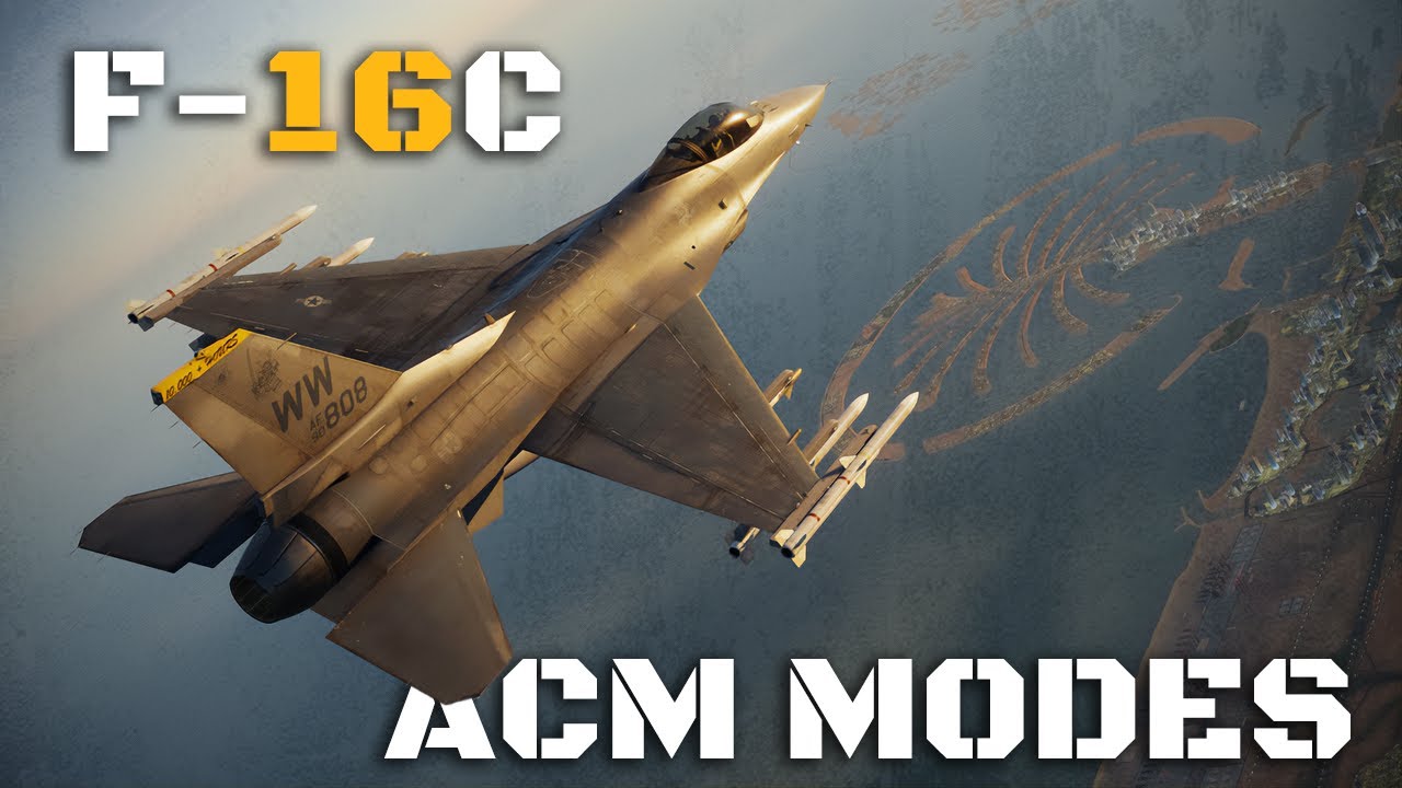 Учебное пособие по режимам DCS F-16 Viper ACM