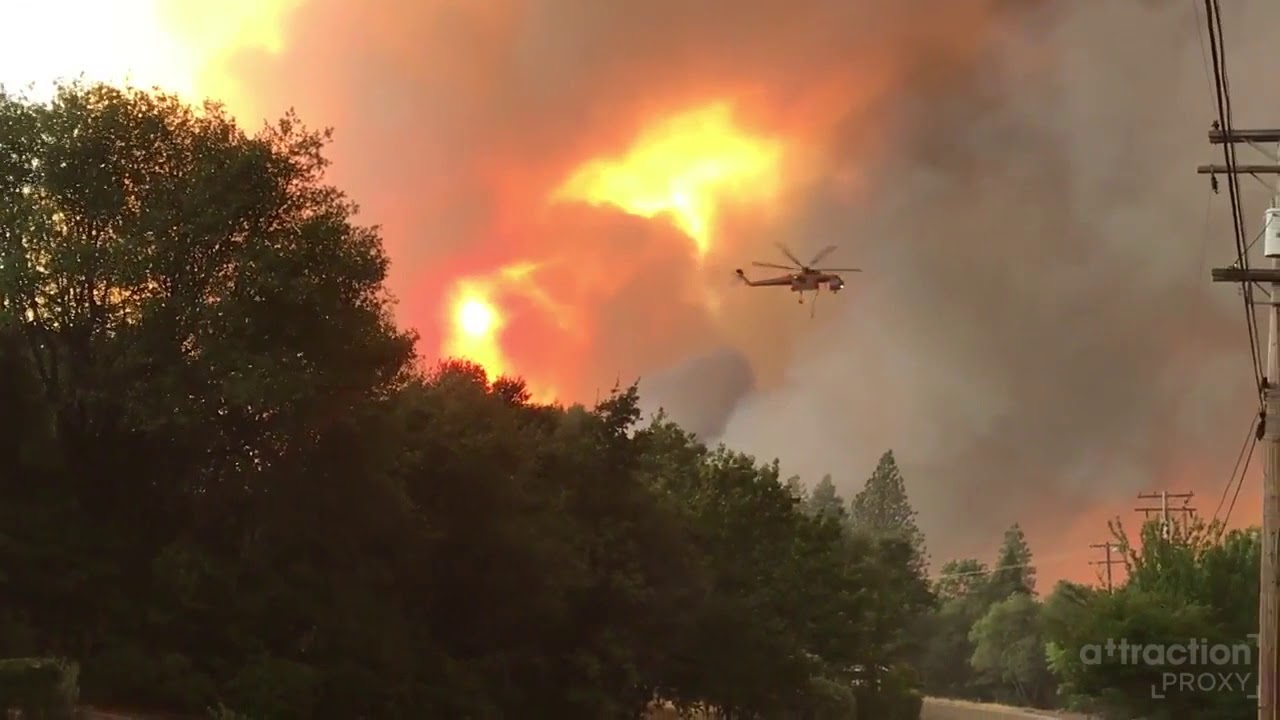 California Carr Fire in 2018