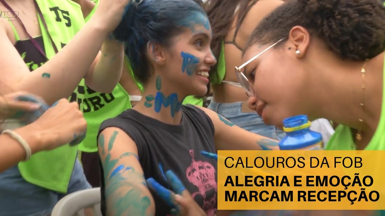 Not&iacute;cia USP: Alegria e emo&ccedil;&atilde;o marcam recep&ccedil;&atilde;o aos novos alunos da FOB/USP