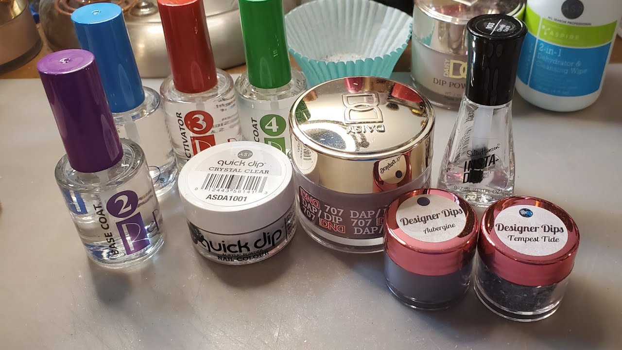 DIP NAILS AT HOME. Melodysusie and CN Desgner Dips