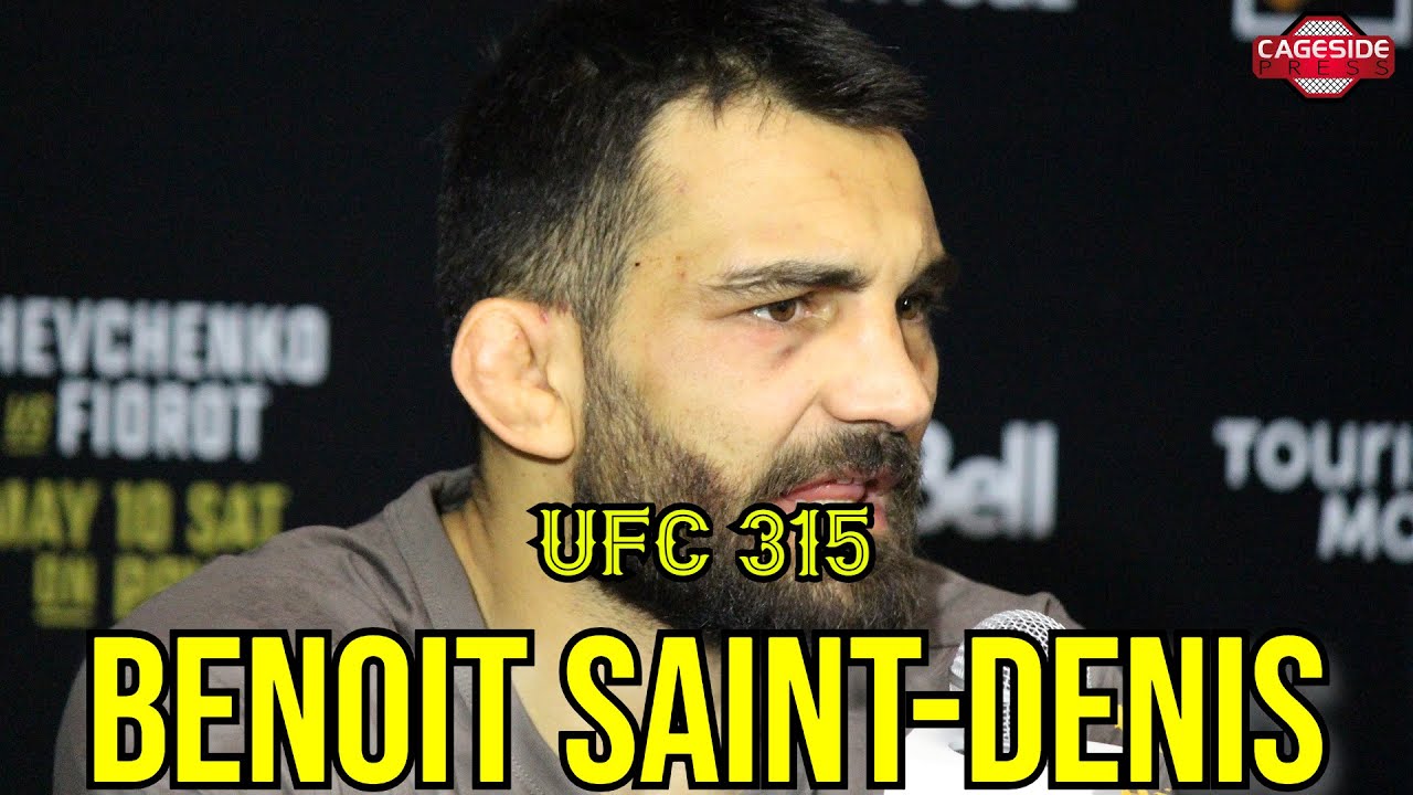Benoit Saint-Denis on Prepolec Finish, Gamrot Callout | UFC 315