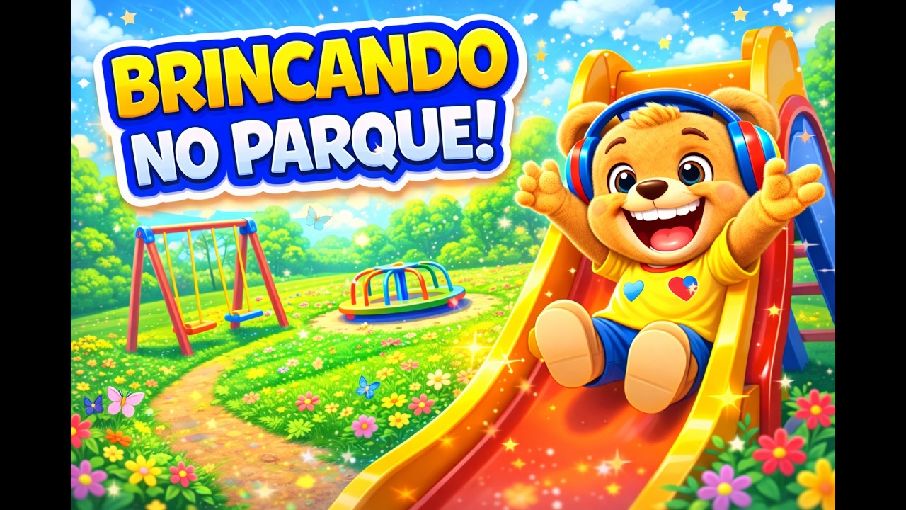 🌳 Brincando no Parque 🎵 | M&uacute;sica Infantil Alegre para Crian&ccedil;as | @BrincaBabyTV #musicainfantil