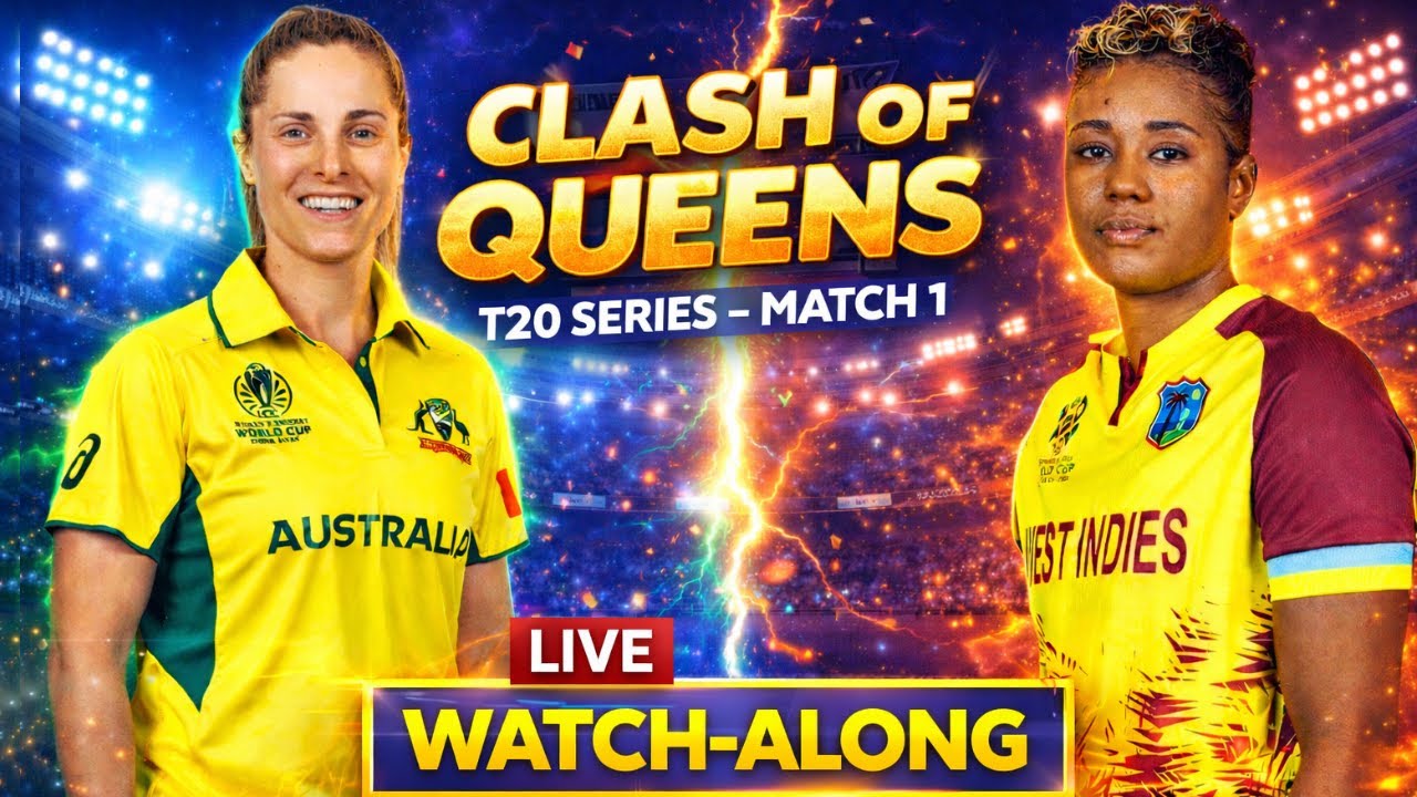 T20 International Cricket | West Indies Women vs Australia Women Live Watch-Along