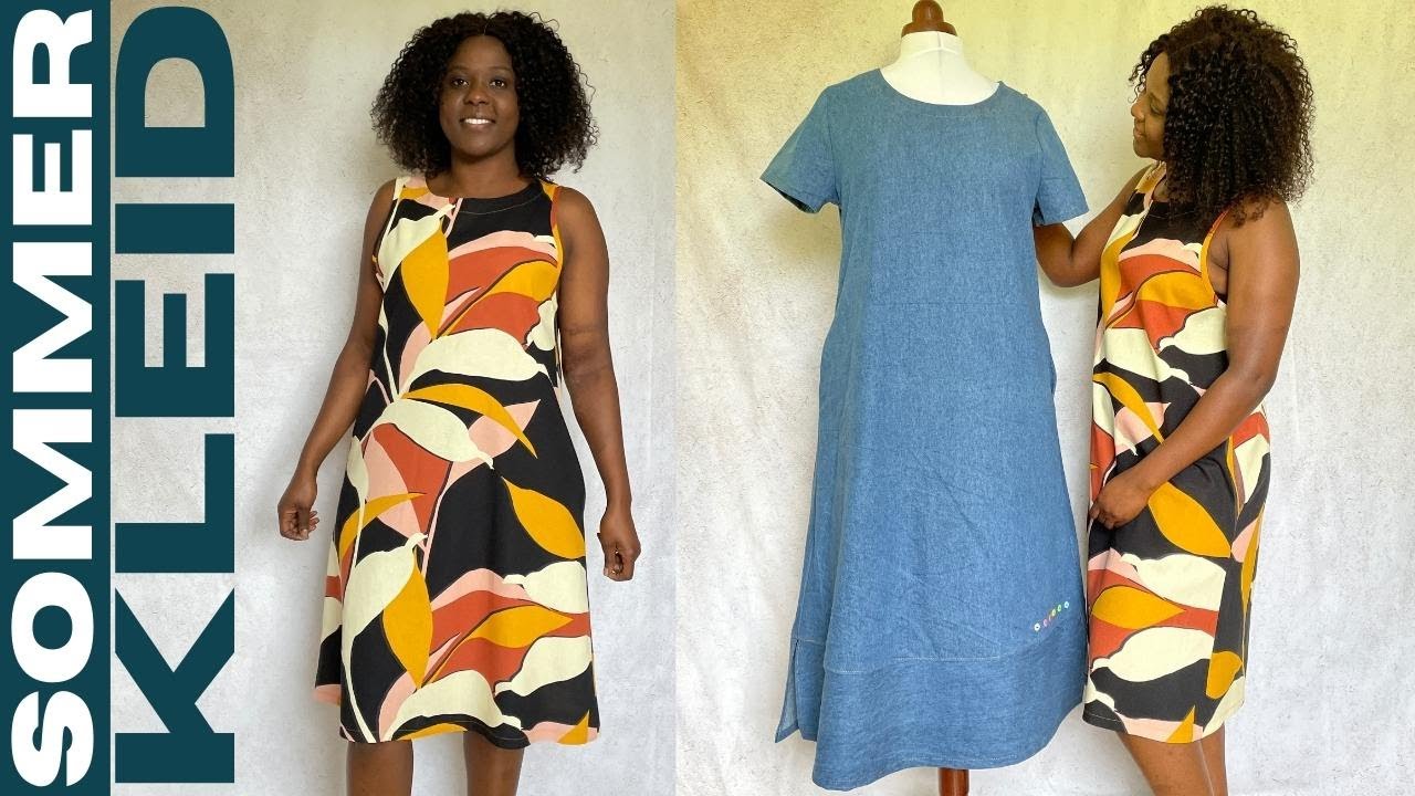 Sommerkleid nähen aus Webware