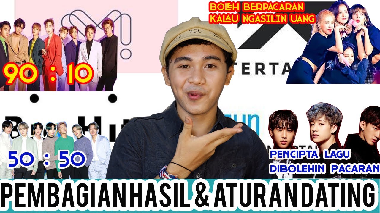 PERBANDINGAN Pembagian Hasil & Aturan Dating Big Hit, SM, JYP & YG Entertainment