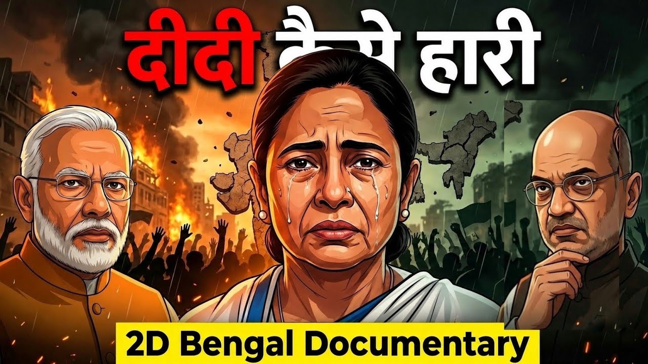 How Mamata Banerjee Lost Bengal | The Real Story Behind Bengal&rsquo;s Decline | 2D Animation