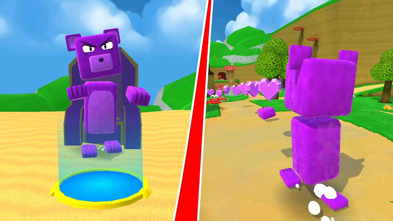 PORTAL RAHASIA BERUANG UNGU DI SUPER BEAR ADVENTURE!!!