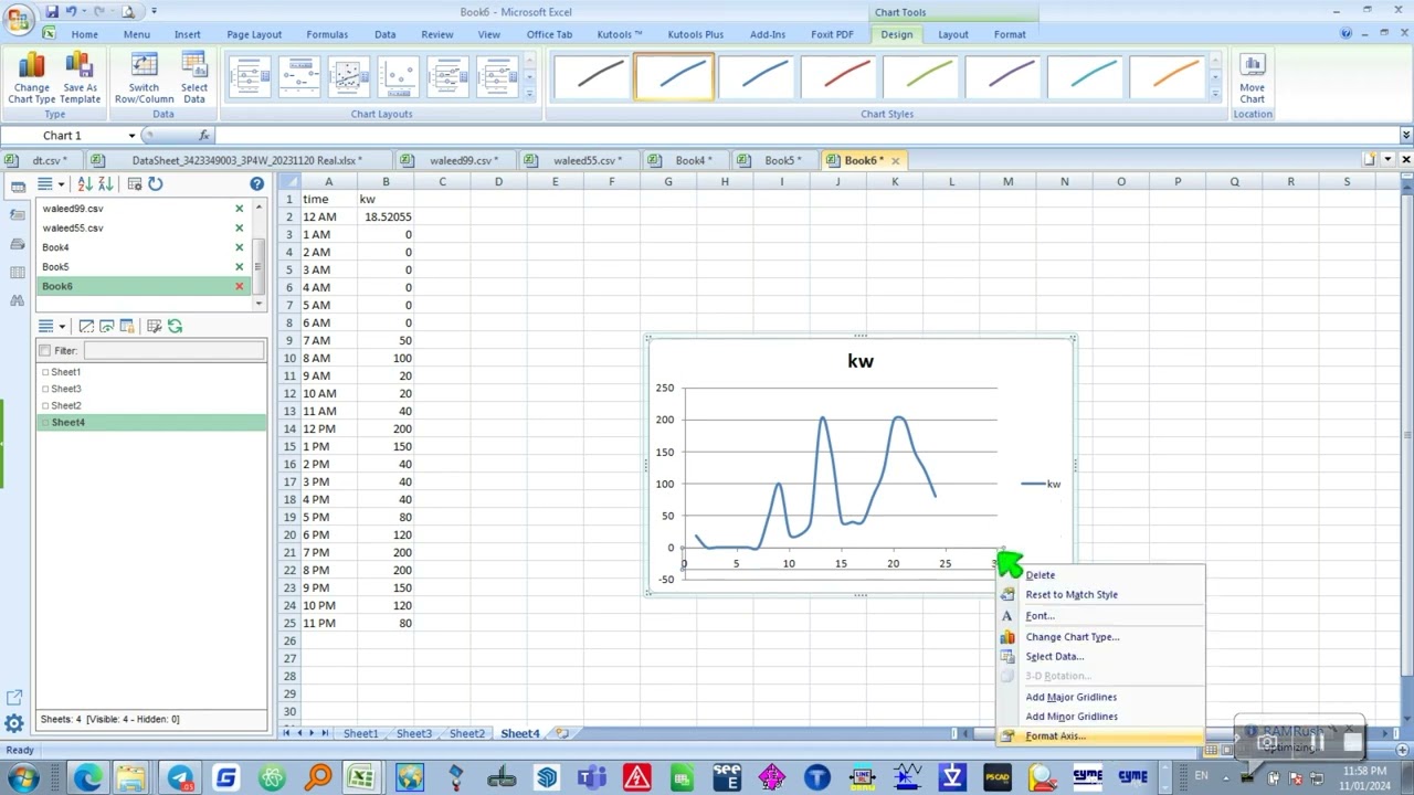 how to get power data logging csv file into PVsyst - Part 2
