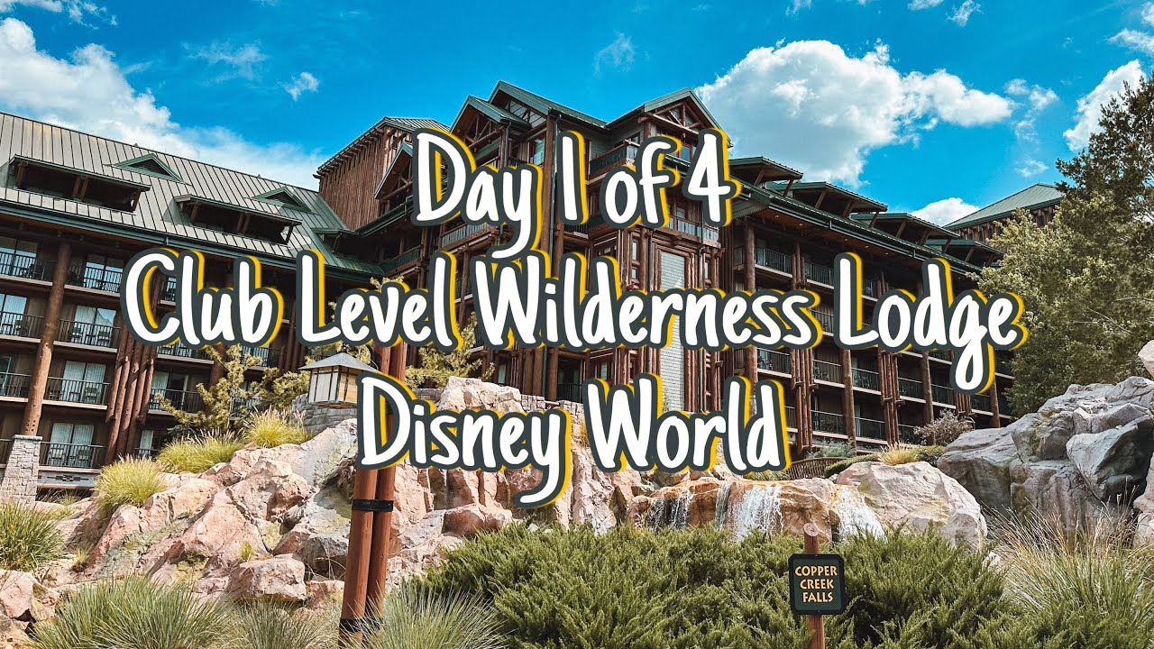 Wilderness Lodge Club Level Stay, Day 1 of 4