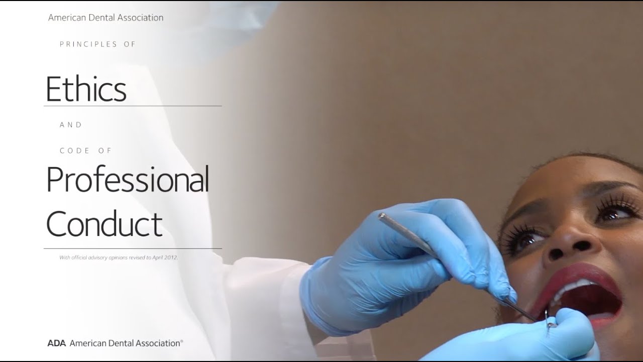 ADA Principles of Ethics and Code of Professional Conduct