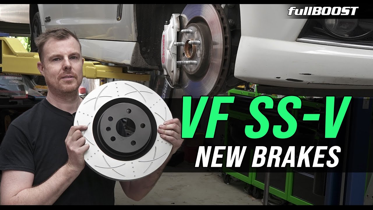 Модернизация тормозов Holden Commodore VF SS-V | fullBOOST