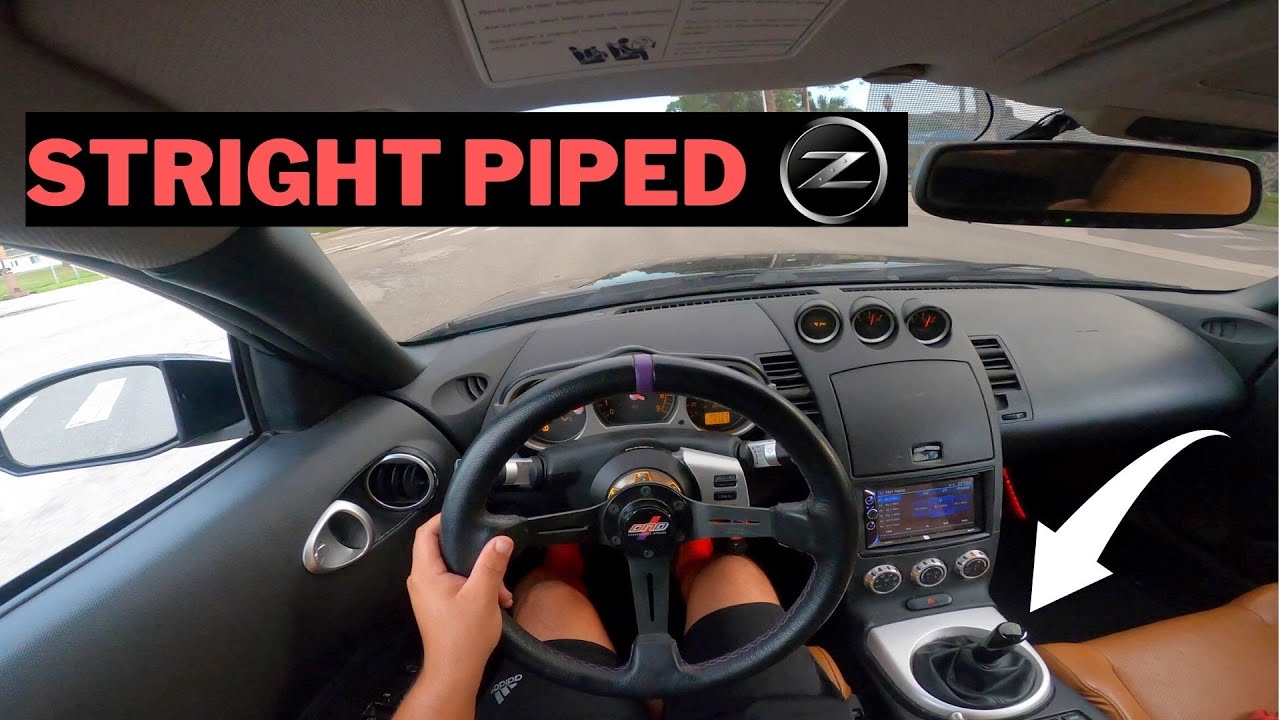 Nissan 350z Hr - POV DRIVE (ВЫХЛОП TOMEI)