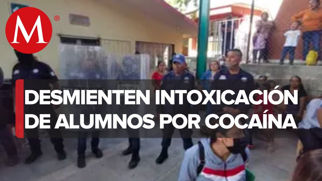 Fiscalía de Chiapas desmiente intoxicación de menores por cocaína
